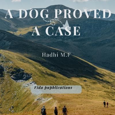 A dog proved a case