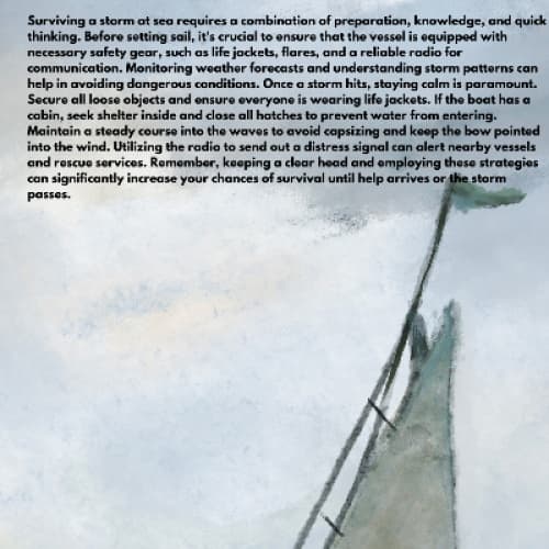 Surviving a storm at the sea
