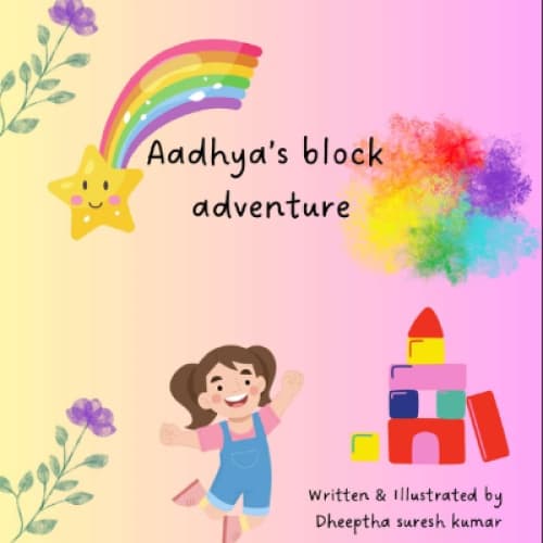 Aadhya’s block adventure