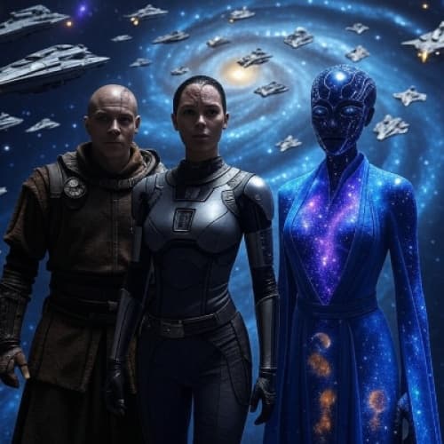 Cover for Ash and Tide: A Galactic Reckoning