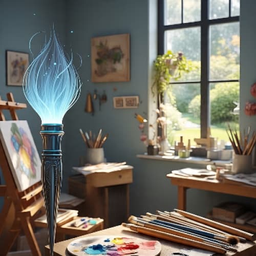 The magical paintbrush