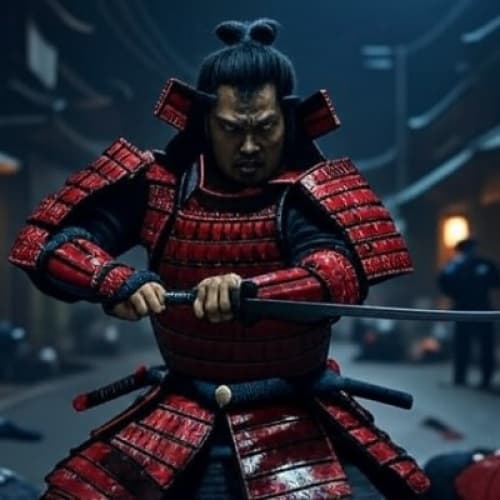 detective Singh &  The samurai horror story