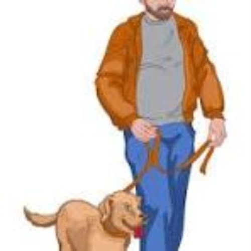Kamina and the dog
