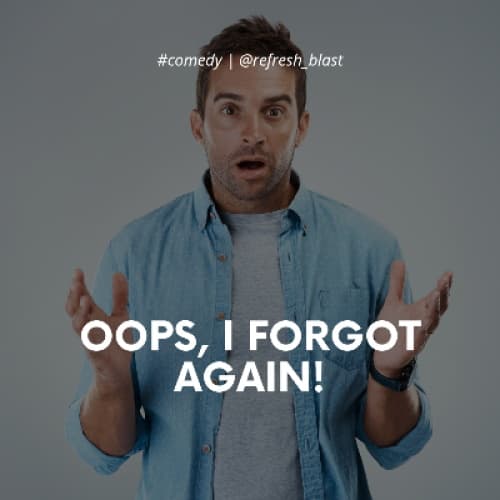 Cover for Oops, I Forgot Again!