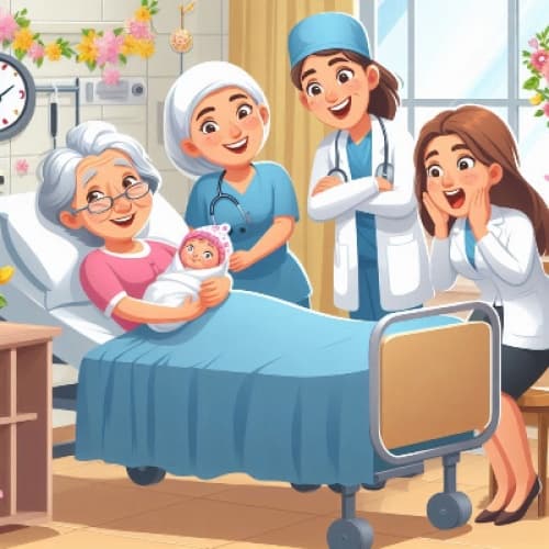 The Miracle of Spring 1994: A Baby Born from Menopause
