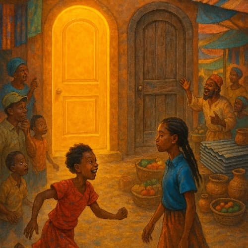 The Market of Two Doors.