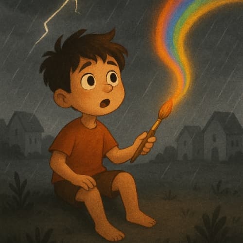 Chulo and the Paintbrush of the Sky
