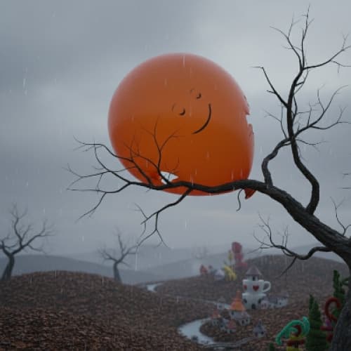 The Orange Balloon