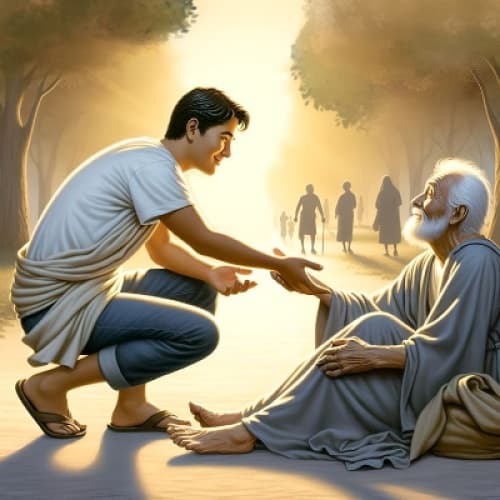 Cover for Who is the real beggar?
