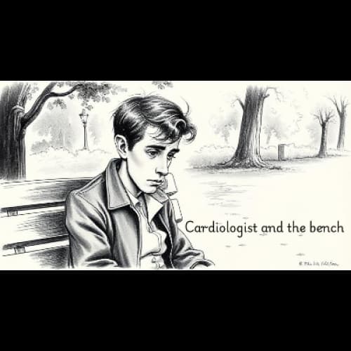 Cardiologist and the bench