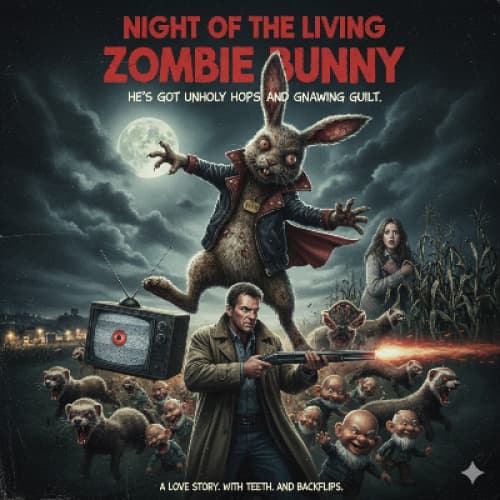 Cover for Night of the Living Zombie Bunny