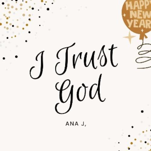 Cover for I trust God