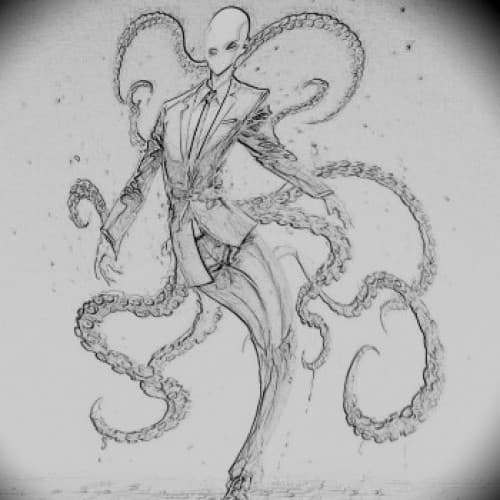They drew him before he came.