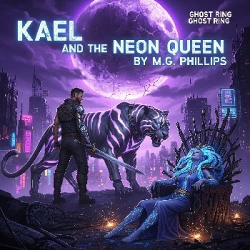 Cover for Kael and the Neon Queen