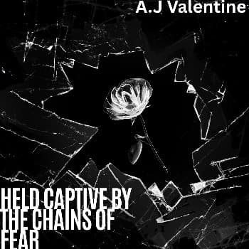 Cover for Held Captive by The chains of fear