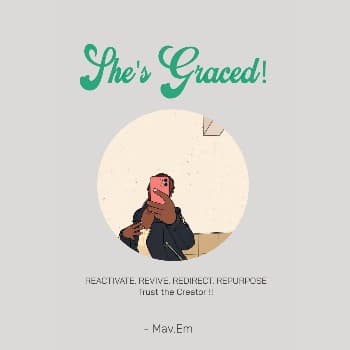 Cover for SHE'S  GRACED!