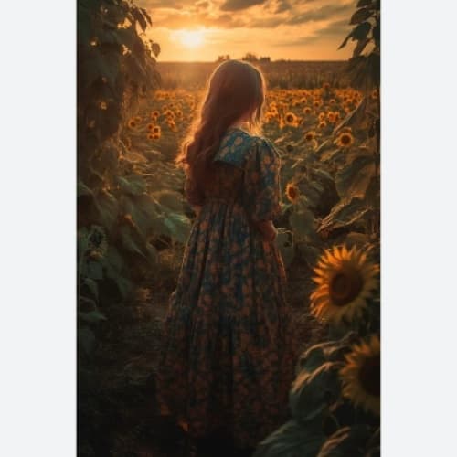 A girl who believes in destiny