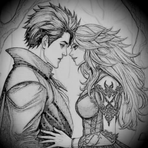 When Night Fell in Love with the Moon.